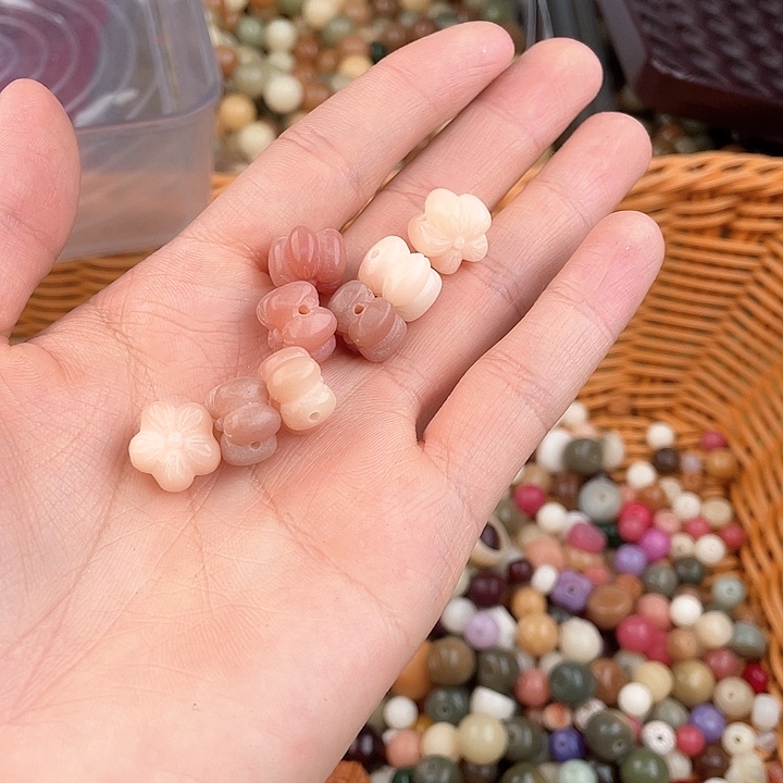 白玉菩提吊坠q12mm 5+5 