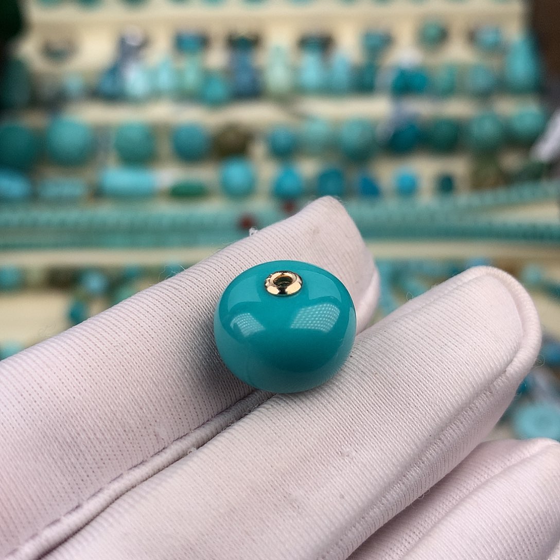 绿松石未镶嵌珠宝奇石13.5