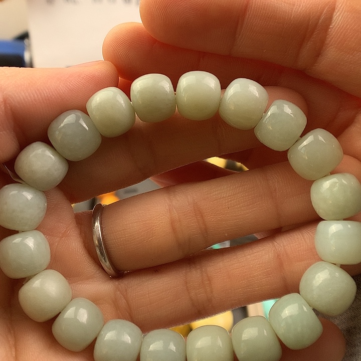 和田玉未镶嵌手链121