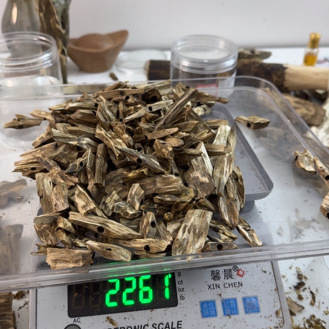 沉香沉香碎屑绿绮楠沉香44克