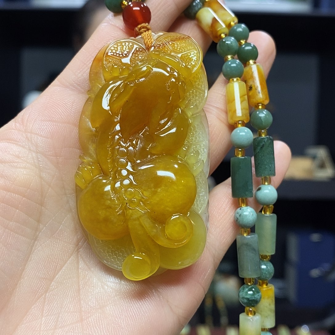 岫玉挂件吊坠未镶嵌