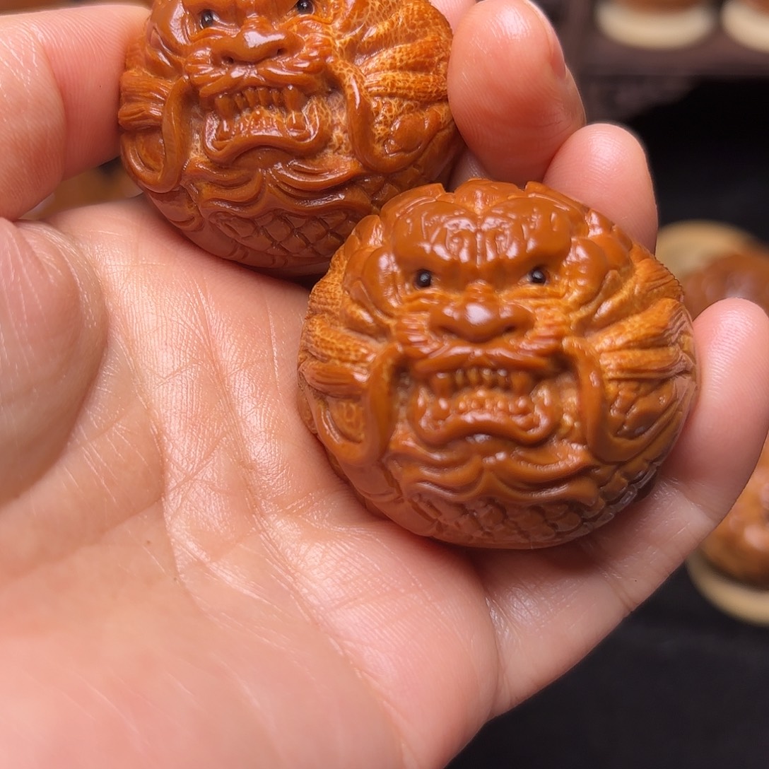 手串/手链橄榄核龙朱3.89