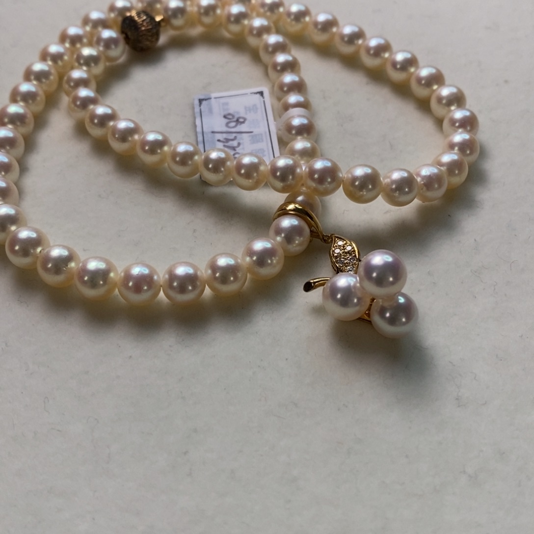 海水珍珠套链未镶嵌