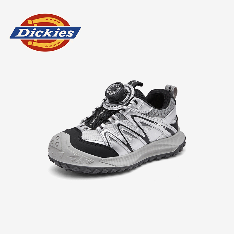 Dickies儿童2025夏季新款休闲运动童鞋舒适透气防滑网面时尚鞋