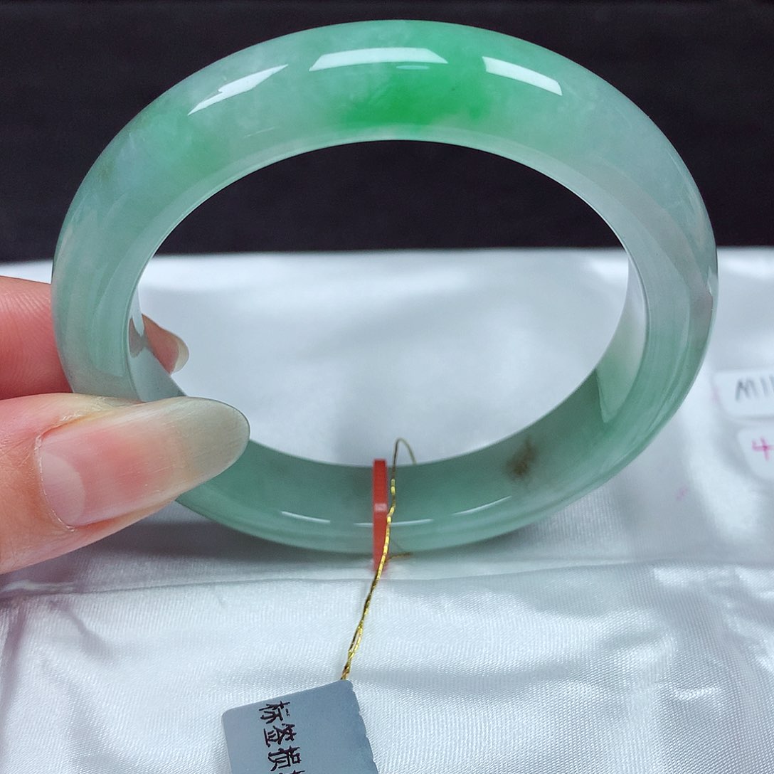 未镶嵌手镯翡翠57圈306
