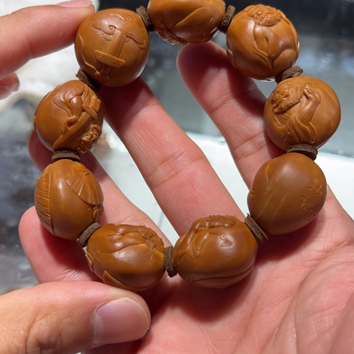 橄榄核手串/手链风*手串王世军钟馗