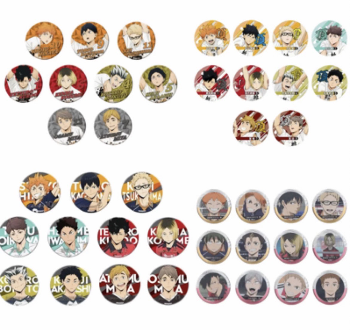 合同会浮雕 排球少年 吧唧盲抽