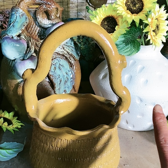 【闪购商品】紫砂花盆18.31花盆花盆