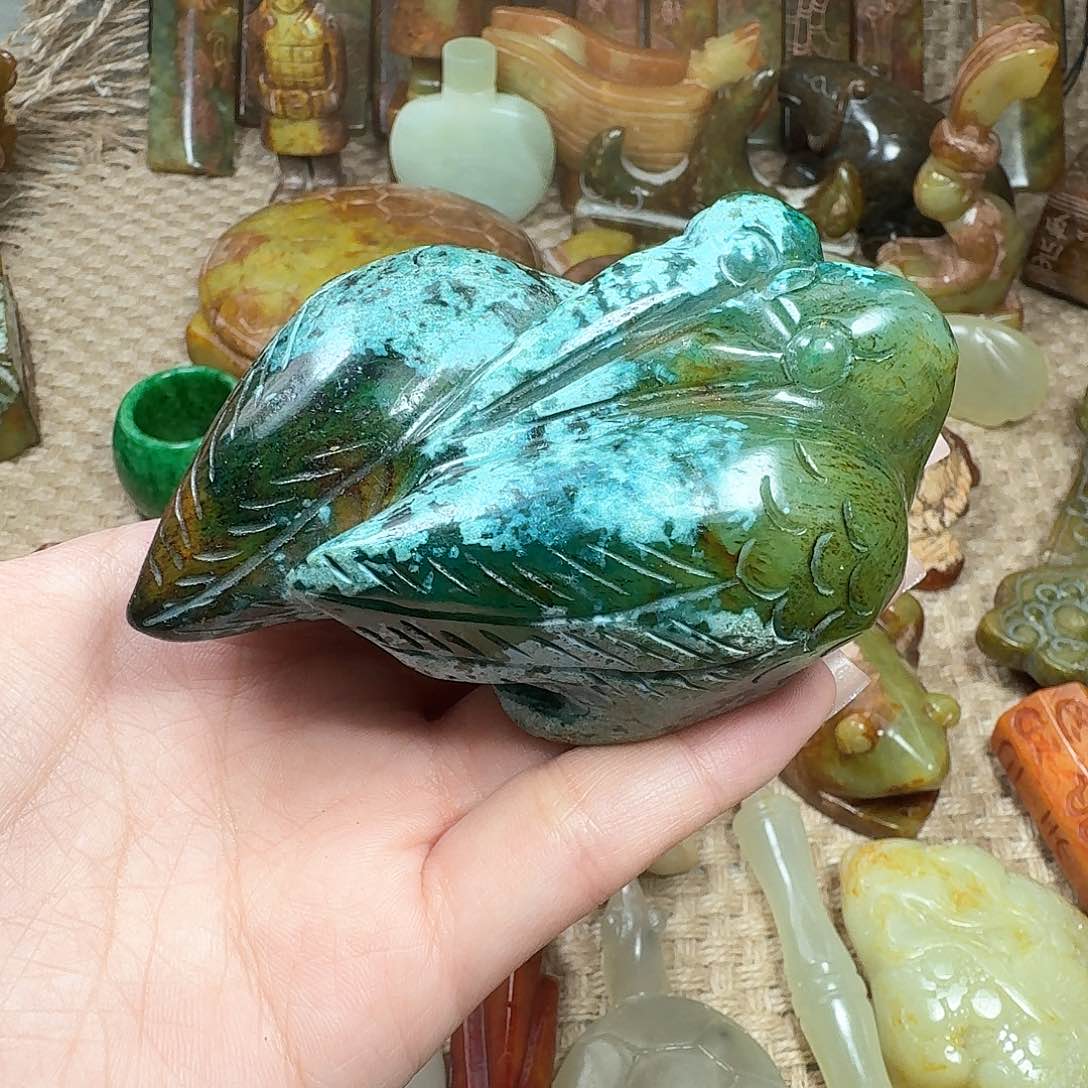 白玉菩提吊坠挂件