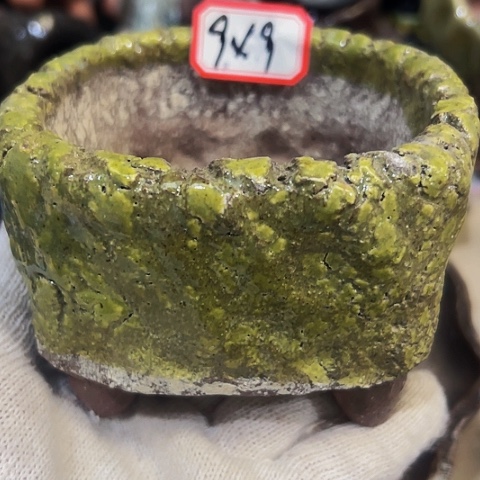 红陶粗陶花盆手工