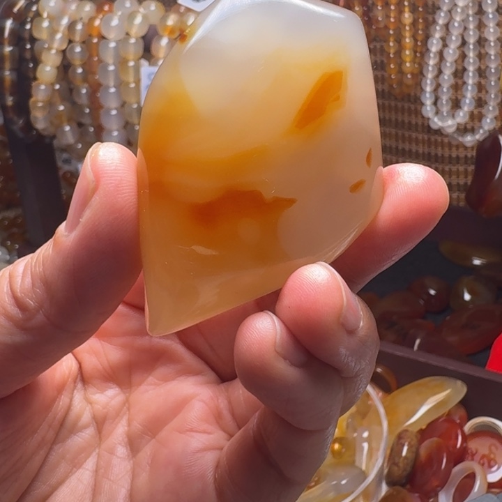 《***》玛瑙/玉髓未镶嵌颈饰002