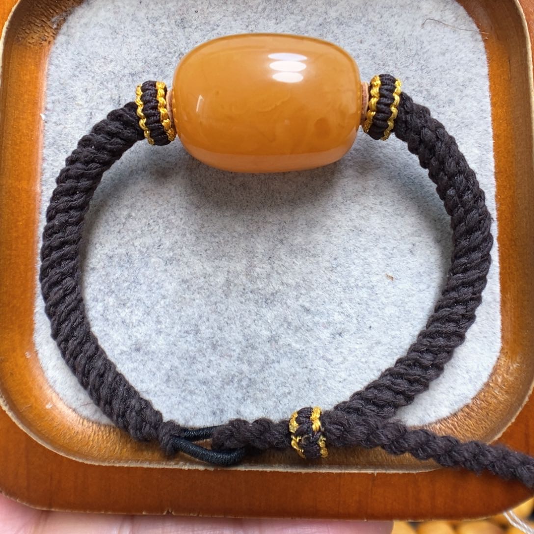 蜜蜡手绳未镶嵌蜜蜡