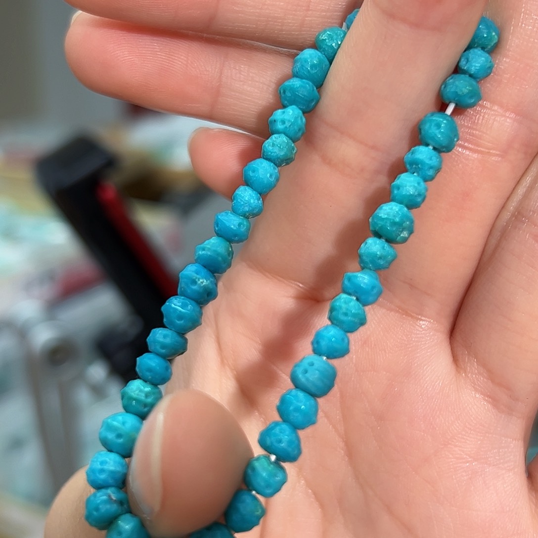 绿松石珠宝奇石未镶嵌