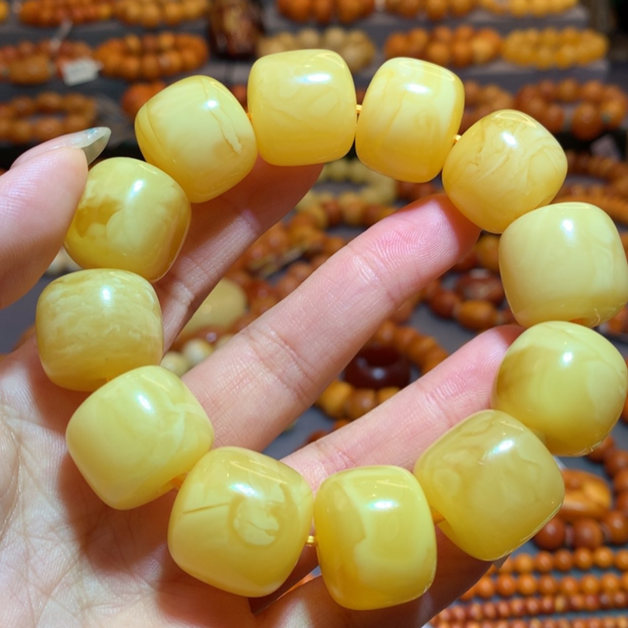 【闪购商品】未镶嵌蜜蜡手串蜜蜡手串