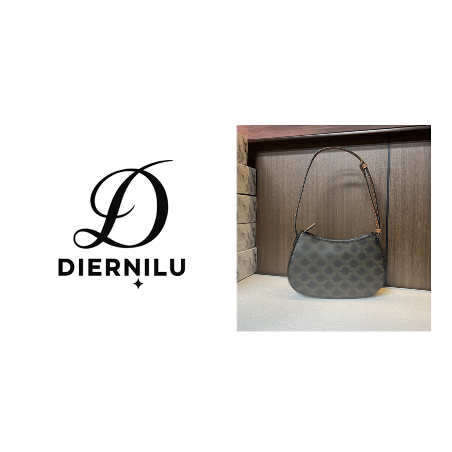 小众复古百搭花花单肩斜挎包-8339