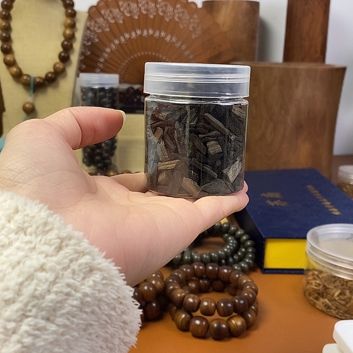 老山檀香阴沉碎料100克