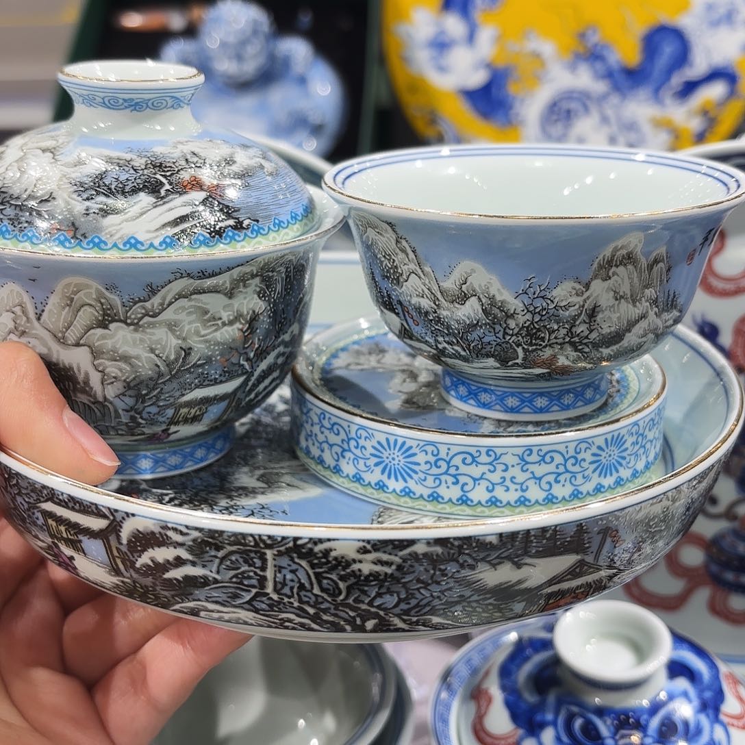 瓷片景德镇瓷器艺术