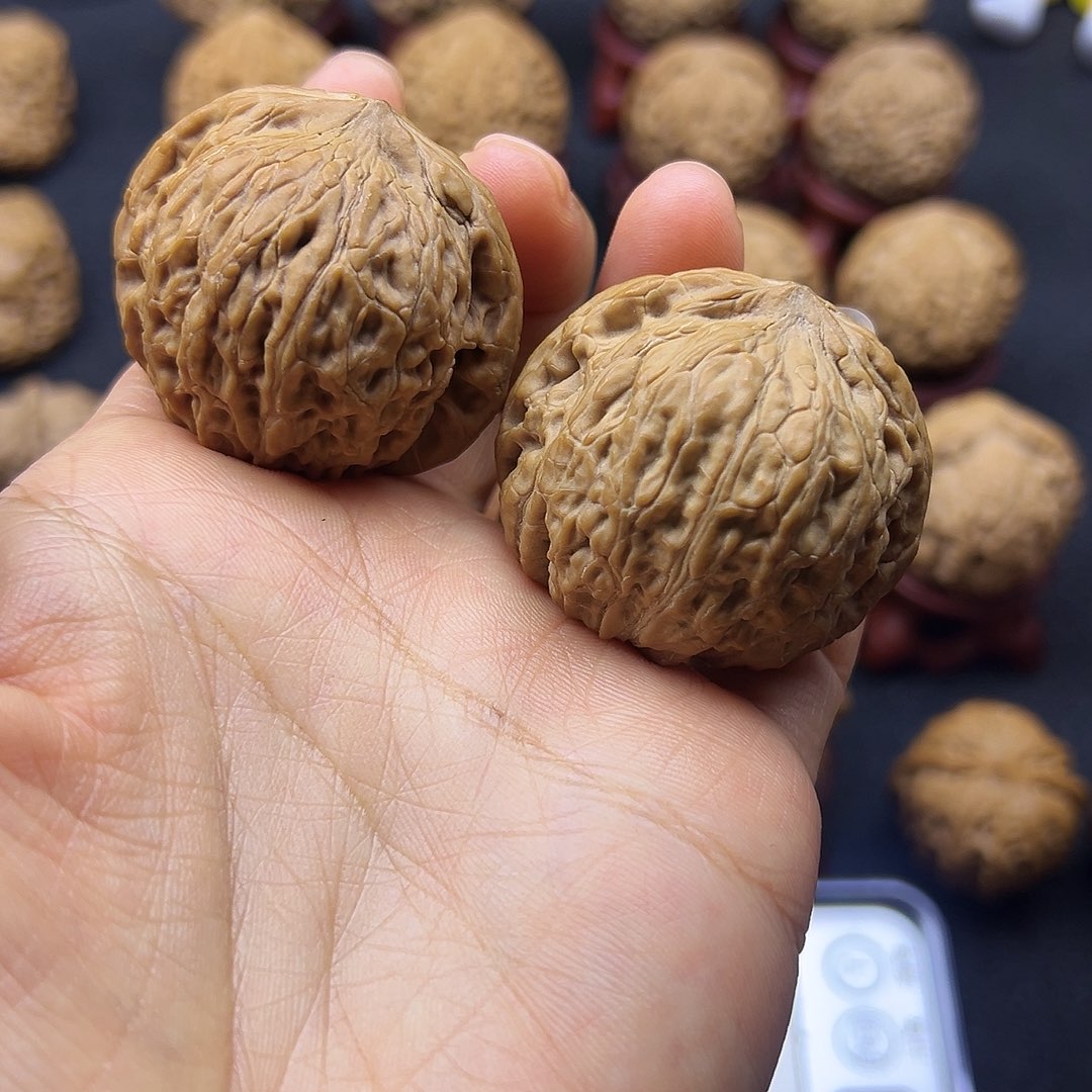 吊坠文玩核桃绣球42