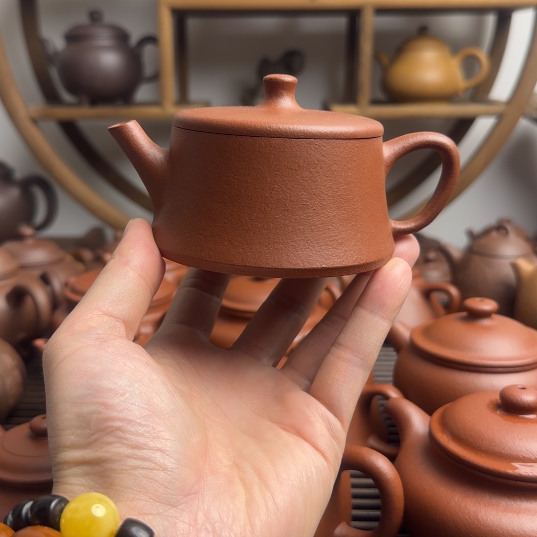 C***x茶壶紫砂云柱200cc宝山纯红降坡