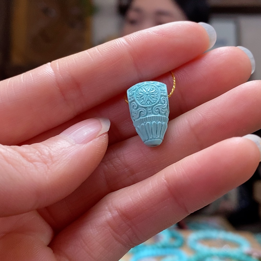 绿松石珠宝奇石未镶嵌