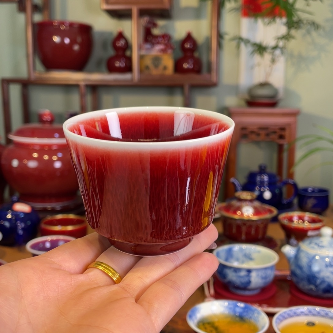 清欢雅玩原矿郎红福利直升杯