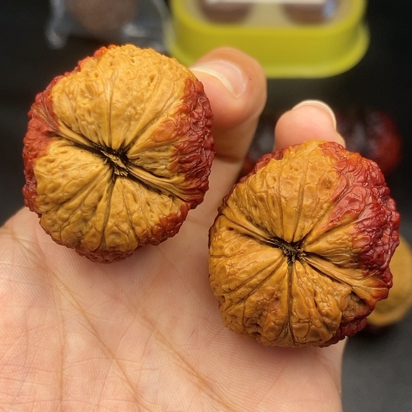 【闪购商品】把件文玩核桃37尺蛇皮球