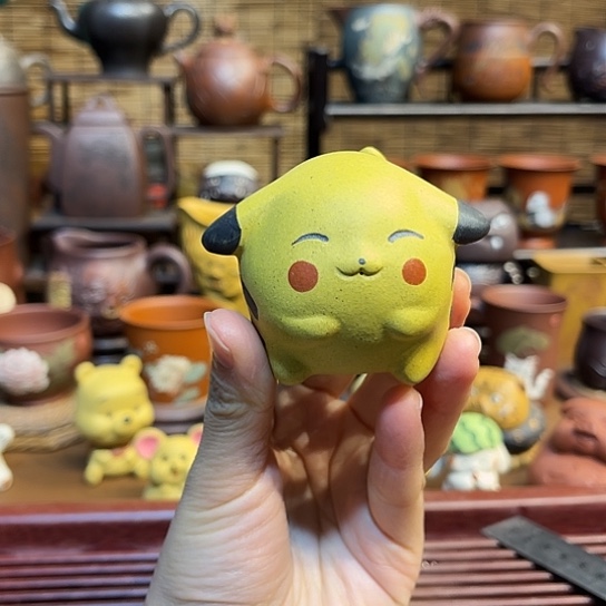 紫砂茶杯紫砂茶宠