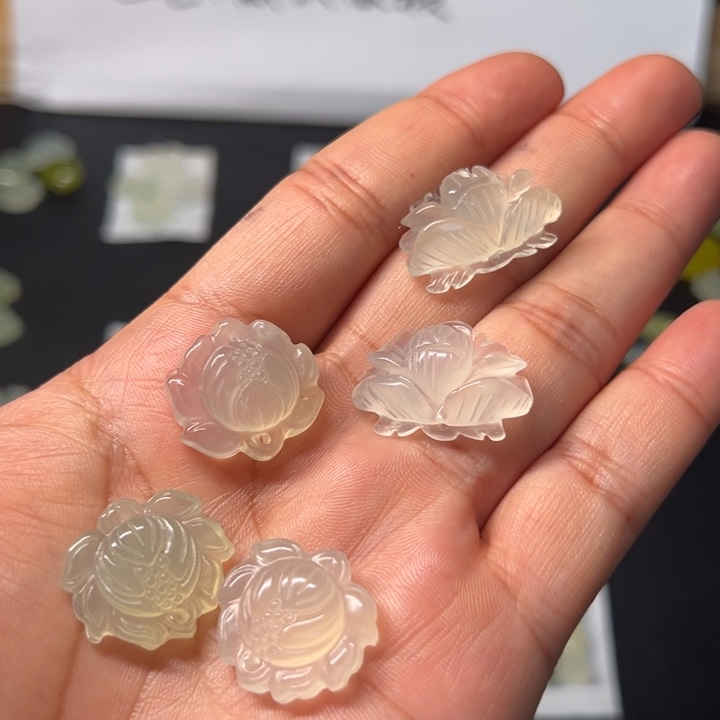 飘***雪岫玉未镶嵌吊坠(不含链)