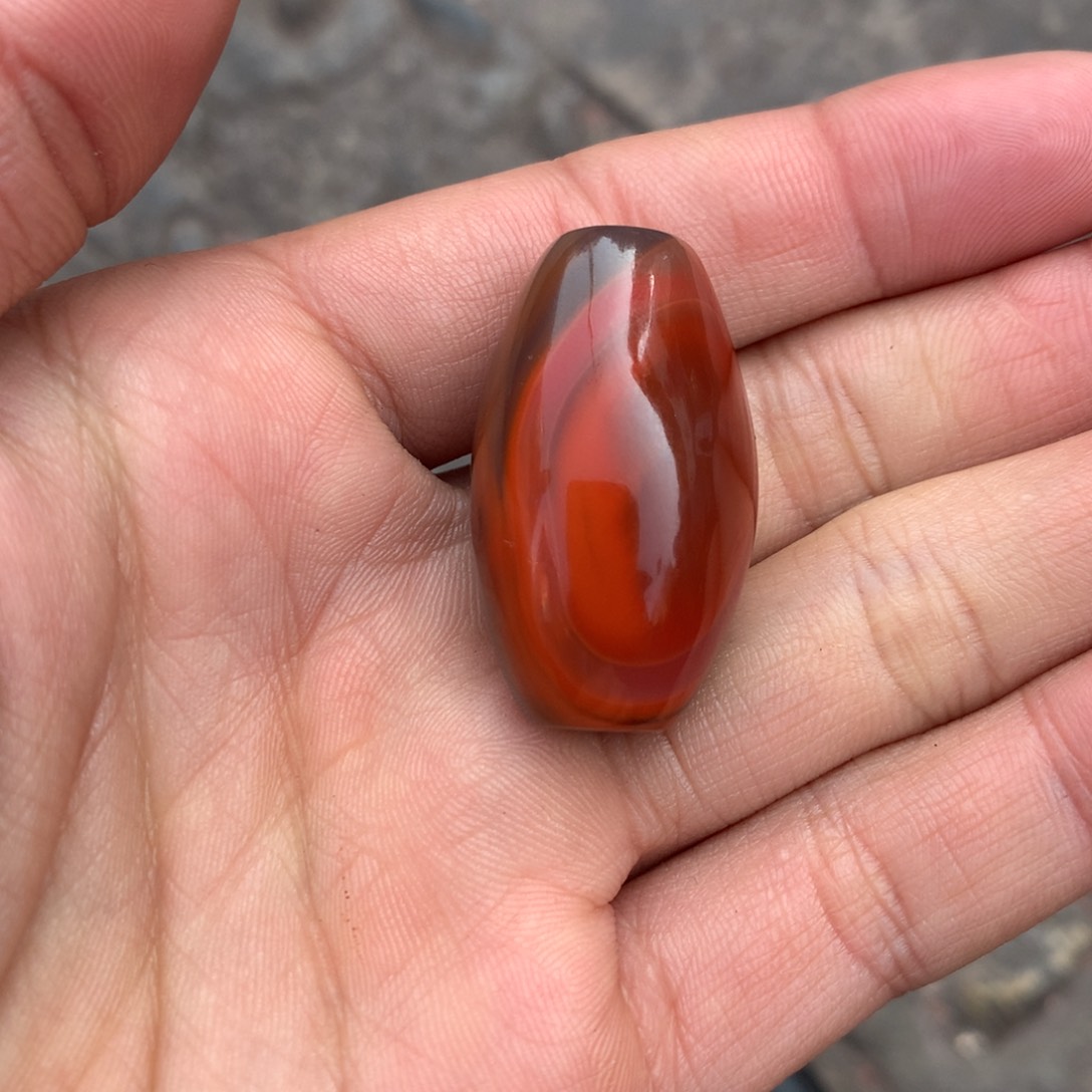 南红玛瑙挂件未镶嵌