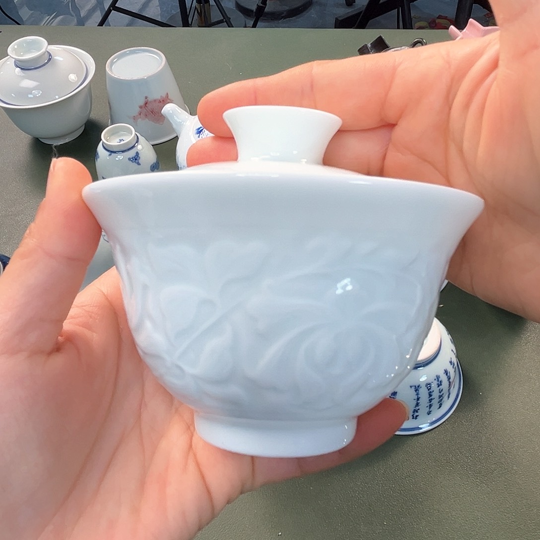 杯青花瓷器青花瓷器