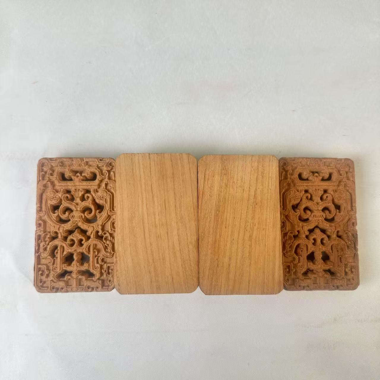 花梨木-小香盒一对