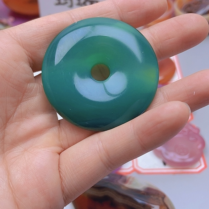 【闪购商品】玛瑙/玉髓珠宝半成品未镶嵌海**川