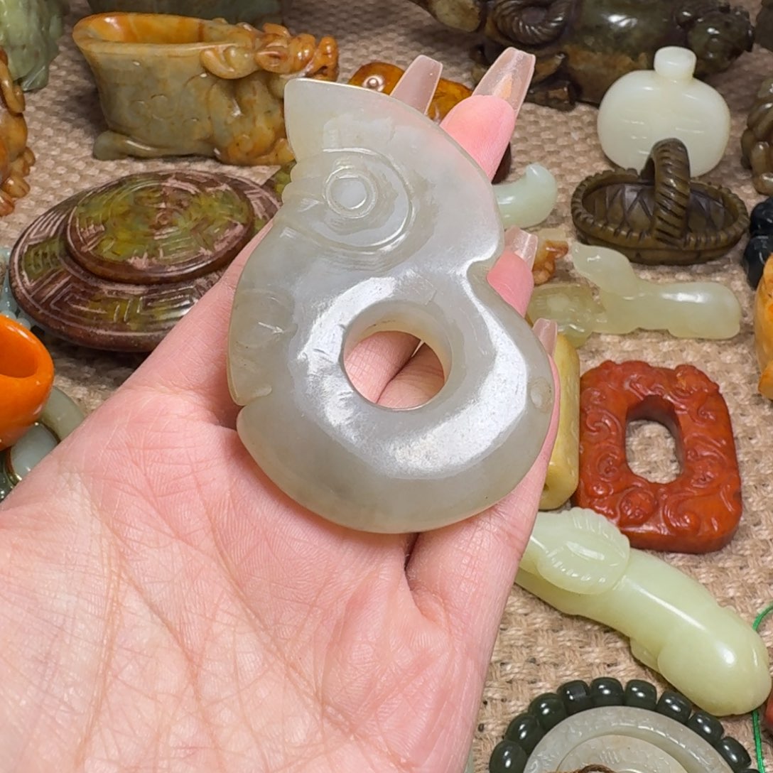 吊坠白玉菩提挂件