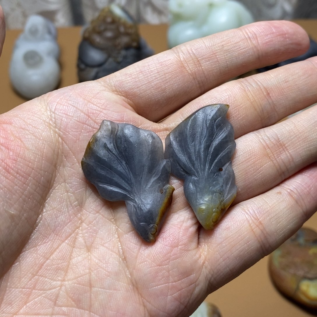 和田玉挂件定制未镶嵌东*