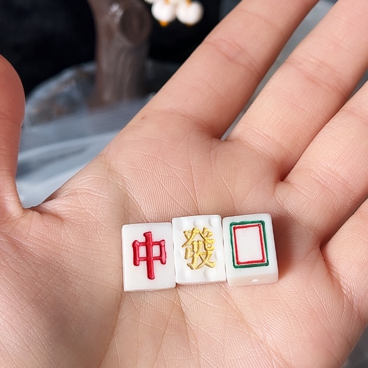 手串/手链鹿骨中发白