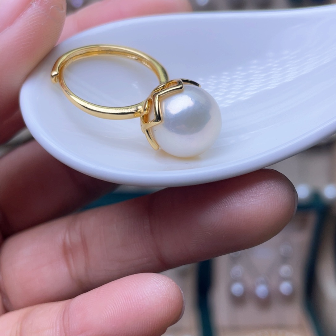 淡水珍珠戒指未镶嵌