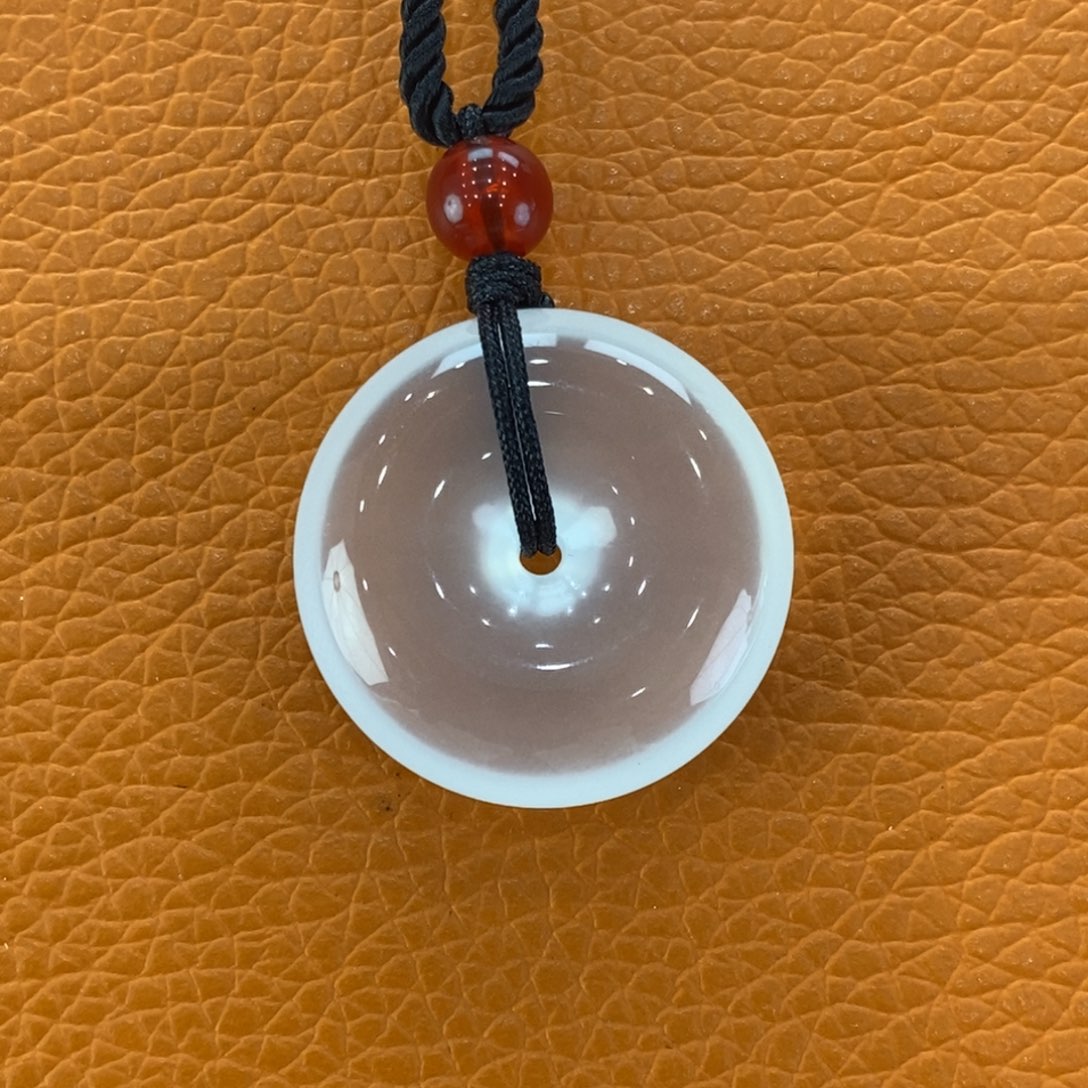 石英质玉吊坠(赠链)未镶嵌半****1