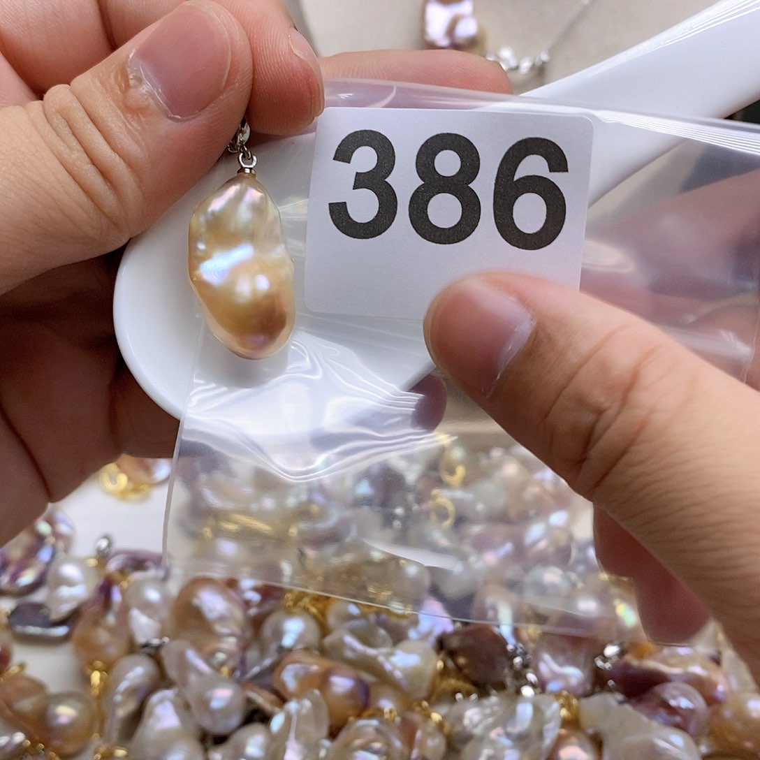 淡水珍珠未镶嵌颈饰386
