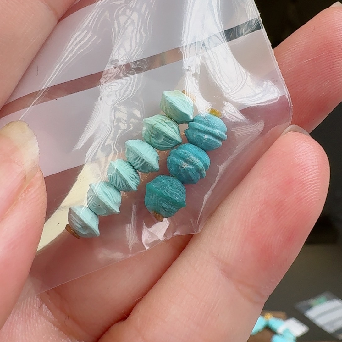 绿松石珠宝奇石未镶嵌