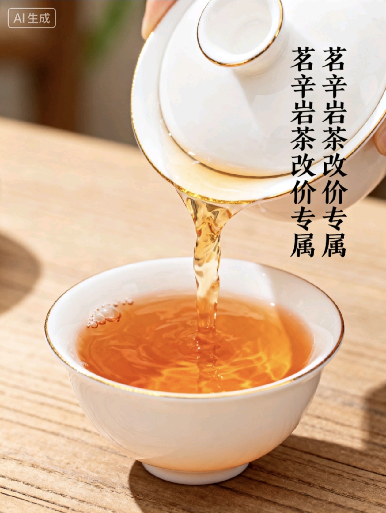 3588茗辛岩茶直播间改价专属链接 武夷岩茶水仙肉桂大红袍 按讲解