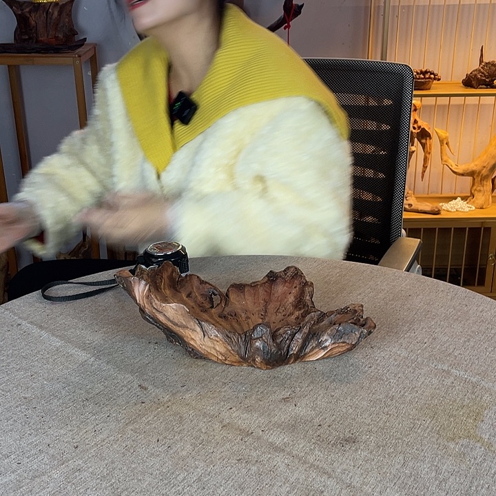 铜***铺纯天然原木手工制作 