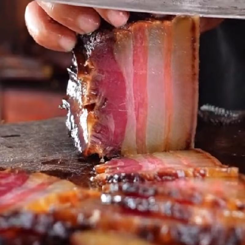2斤【直播补贴】精品正宗农家烟熏腊肉土猪肉五花腊肉柴火熏腊肉