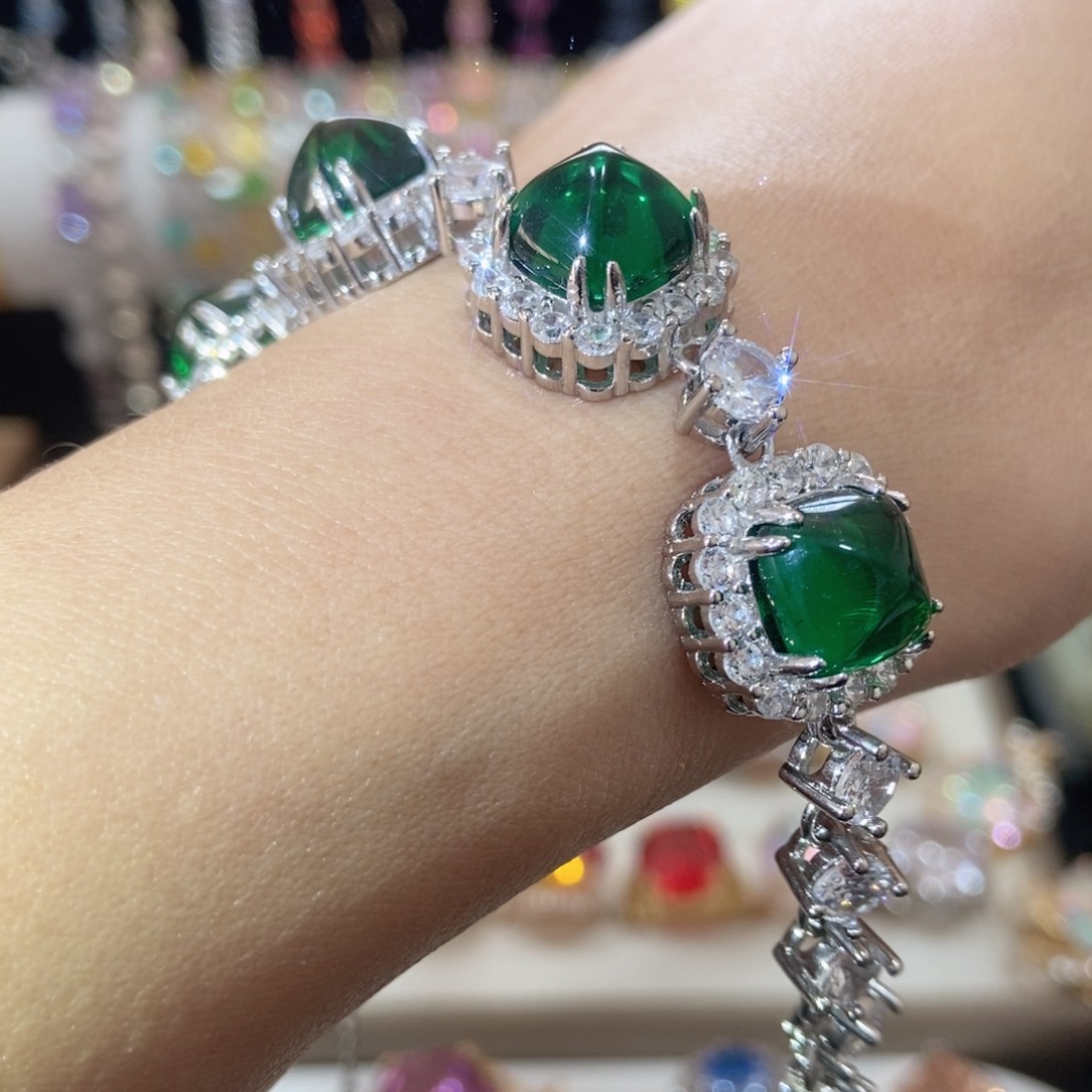 66锆石（处理）手链