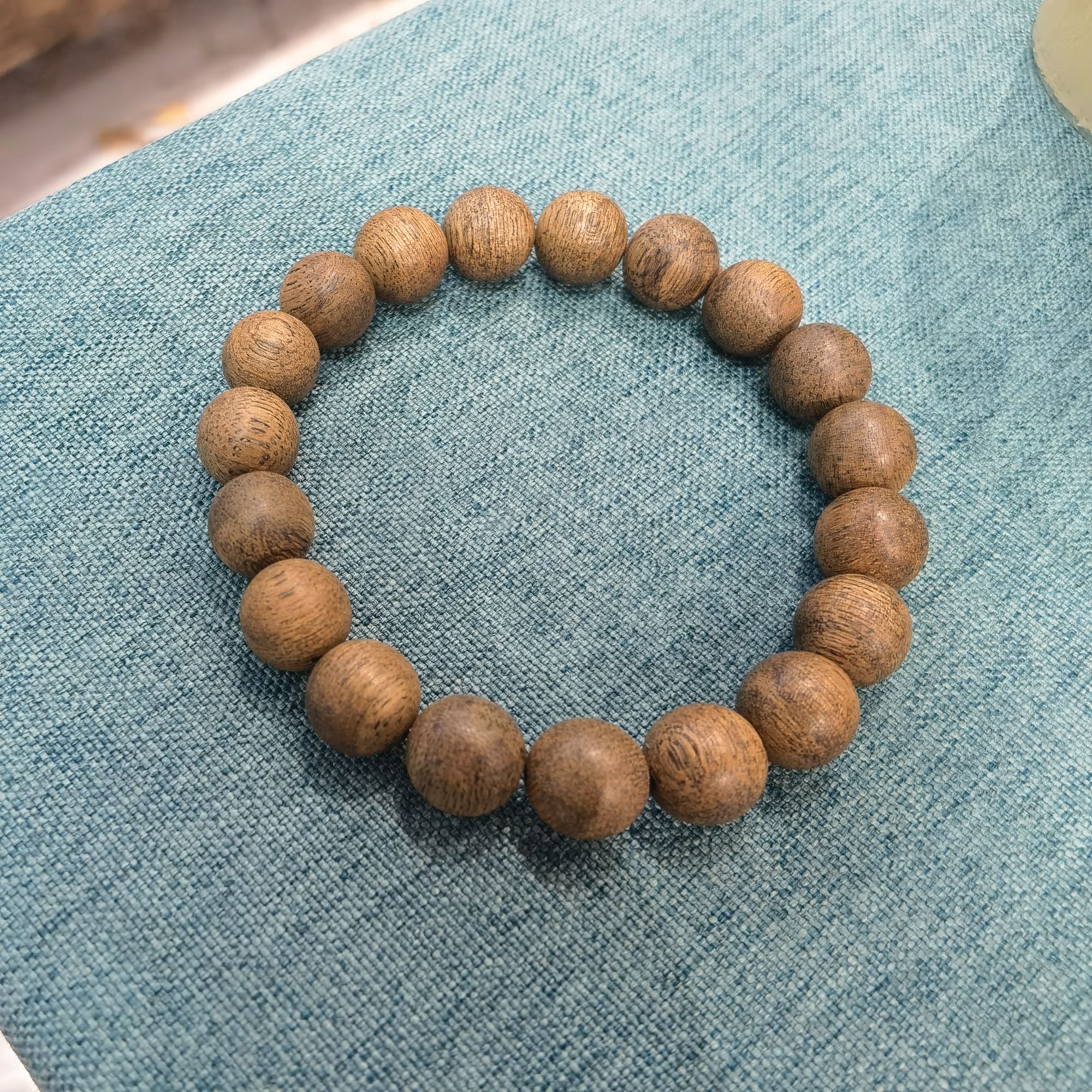 沉香文莱鹧鸪斑1.1cm单圈沉香手串