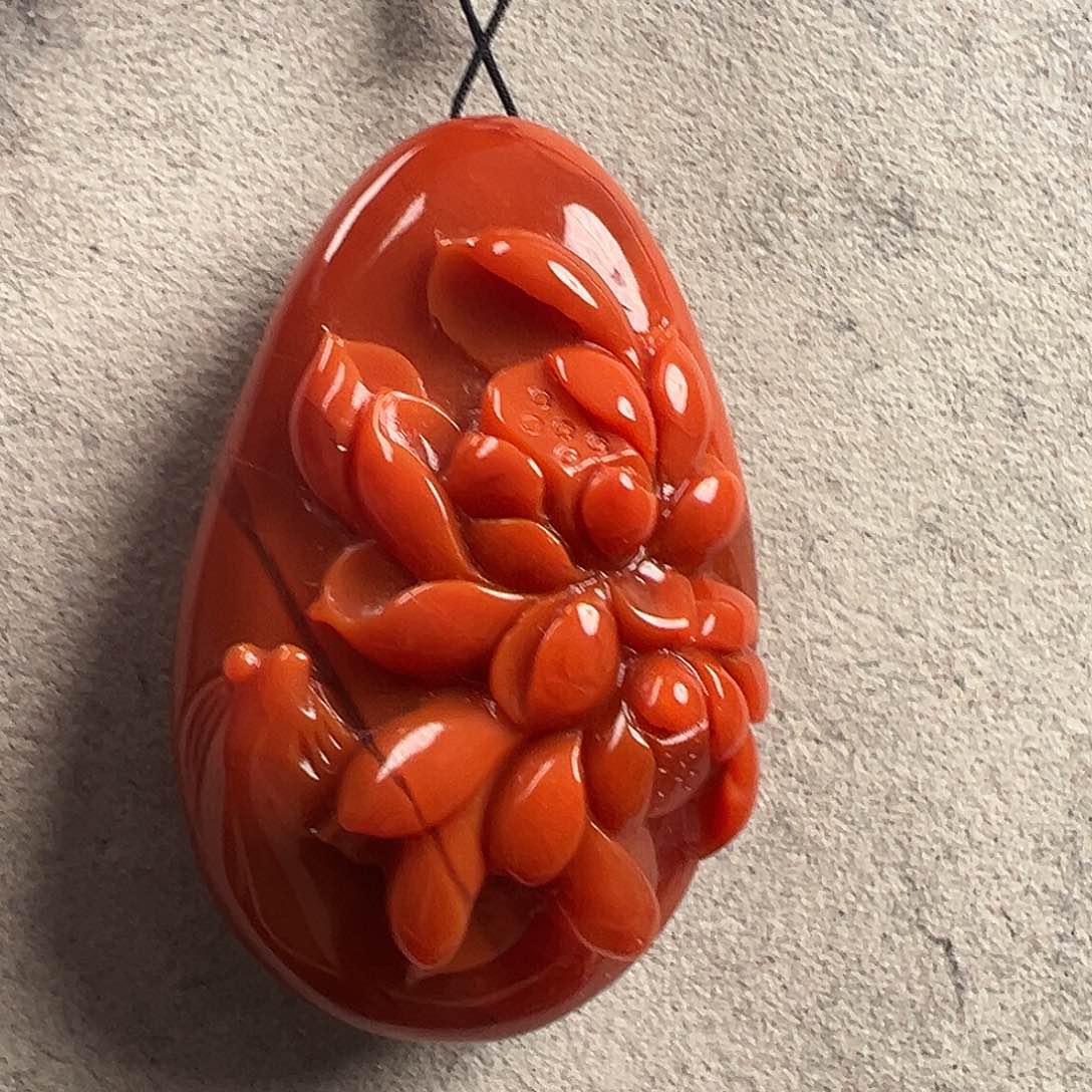 南红玛瑙南红吊坠未镶嵌