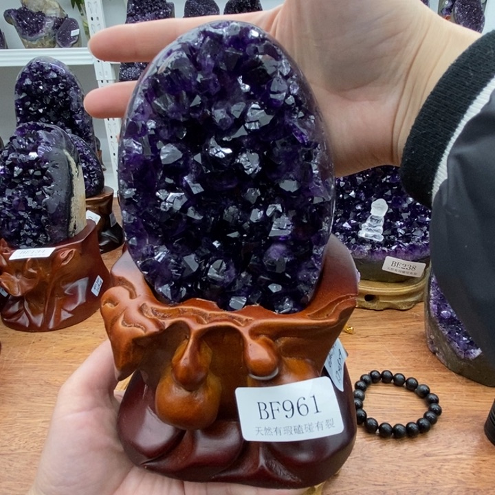 紫晶大型摆件（非配饰）未镶嵌