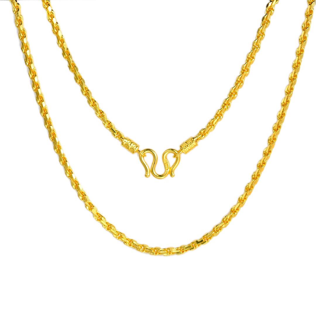 深圳水贝黄金 足金闪绳链手绳链巫是云黄金文玩配饰 (不含链，绳)