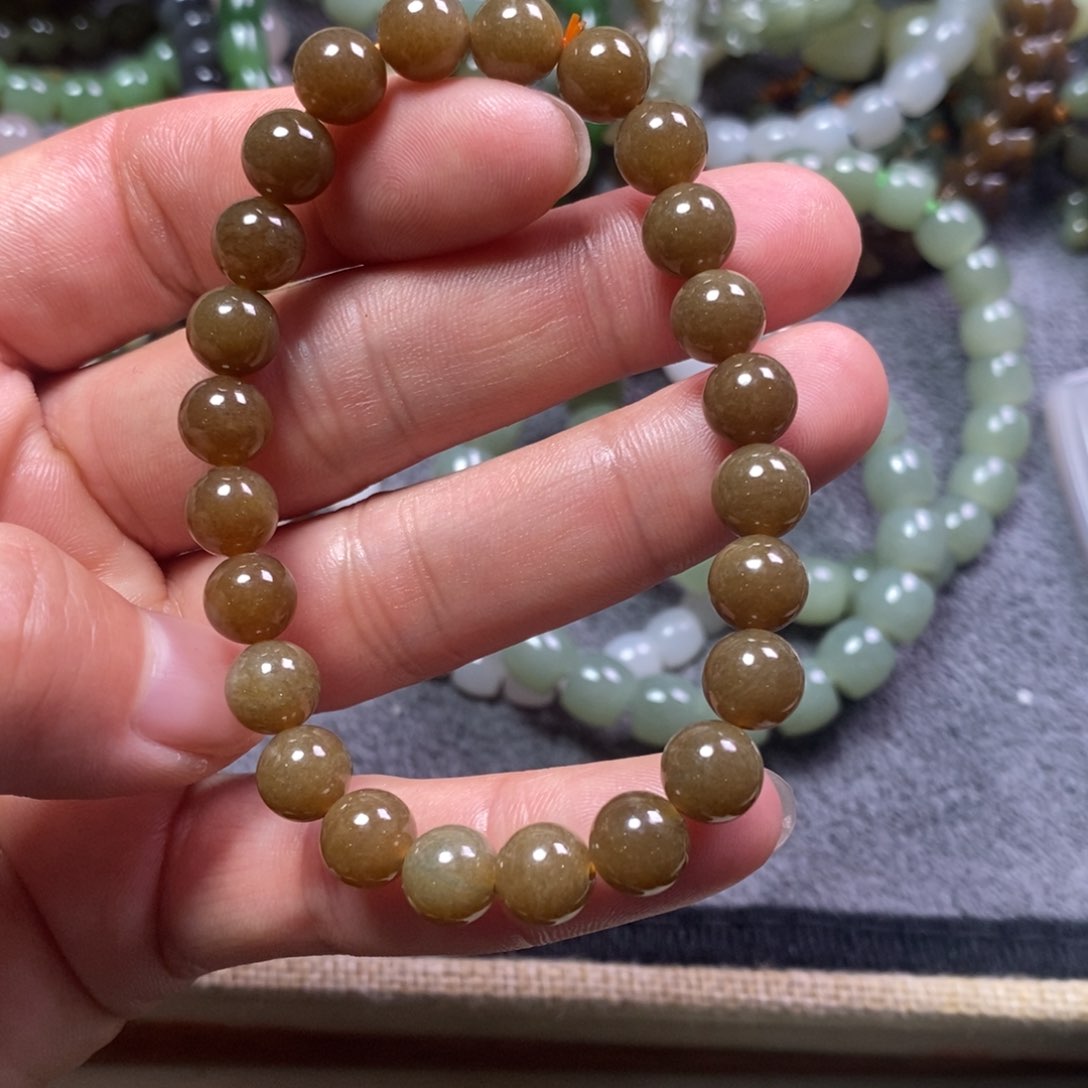 和田玉手链未镶嵌