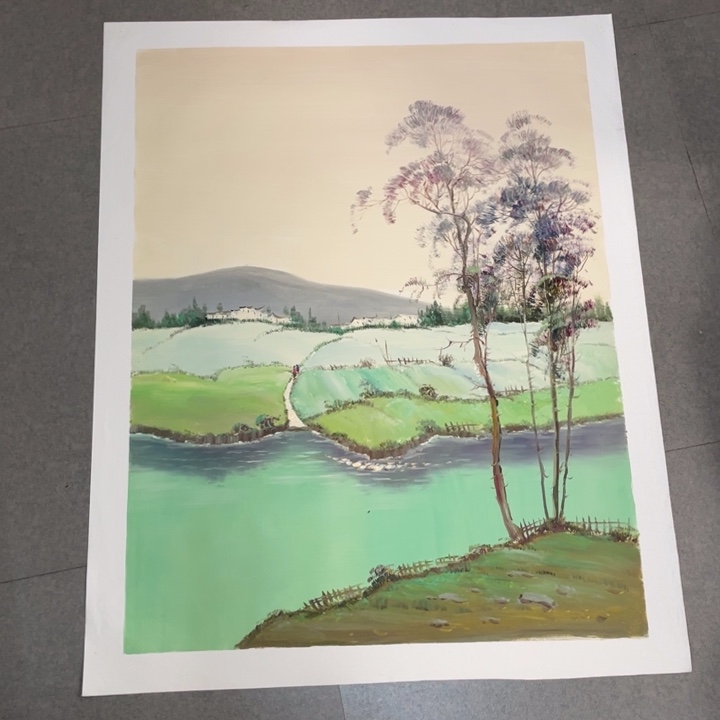 明***道油画油画作品入选作品60.80