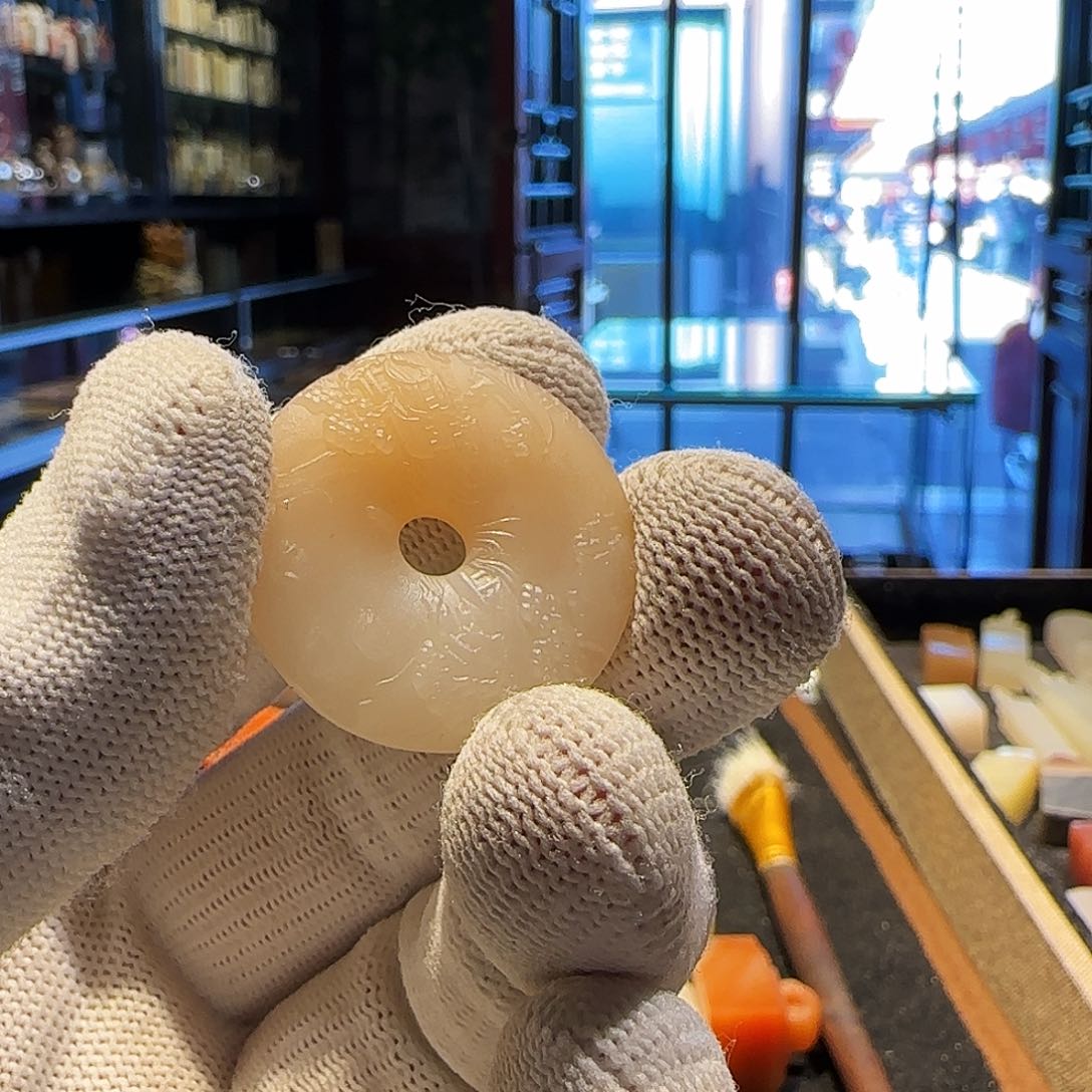 老挝石～*老挝石平安扣